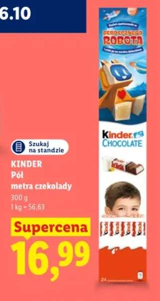 Pół metra czekolady Kinder