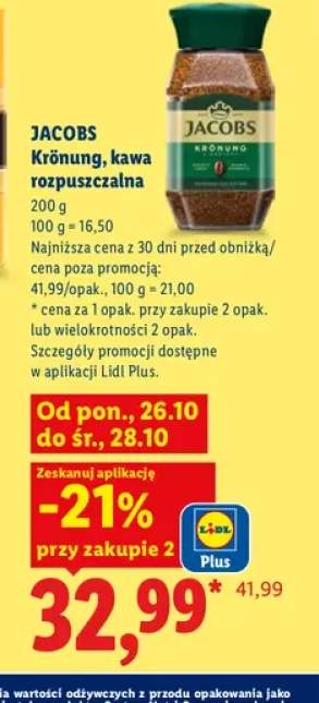 Kawa rozpuszczalna Jacobs Krönung