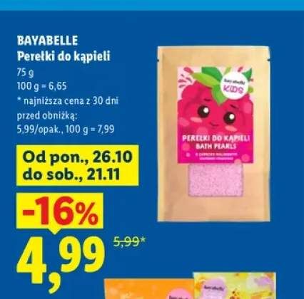 Perełki do kąpieli Bayabelle
