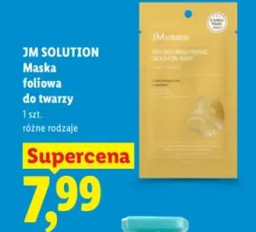 Maska foliowa do twarzy JM Solution
