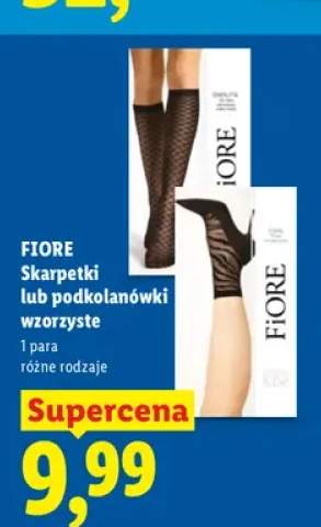 Skarpetki wzorzyste Fiore +1 wariant