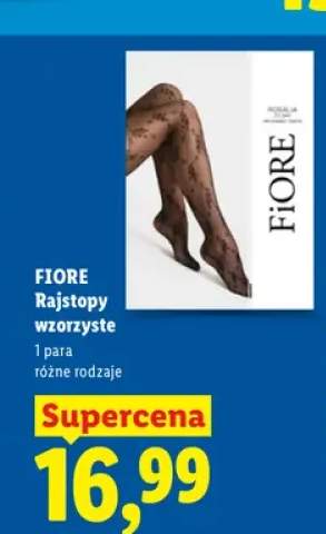 Rajstopy wzorzyste Fiore