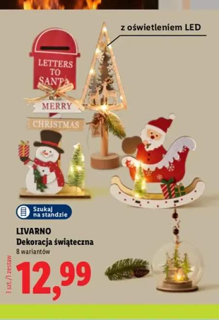 Dekoracja świąteczna z oświetleniem LED Livarno