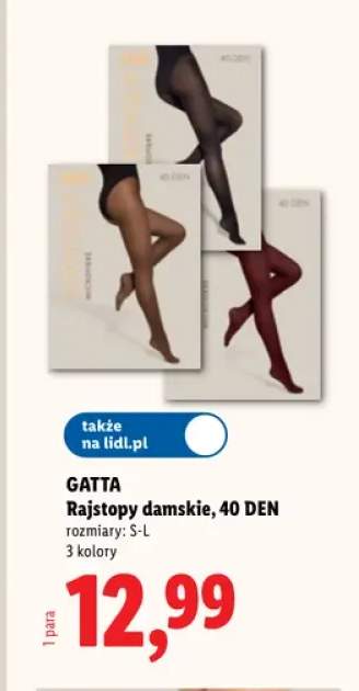 Rajstopy damskie 40 DEN Gatta