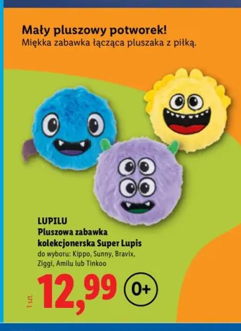 Pluszowa zabawka kolekcjonerska Super Lupis Kippo Lupilu +5 wariantów