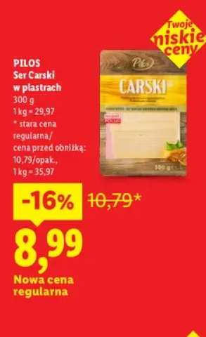 Ser carski w plastrach Pilos