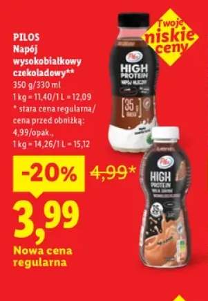 Napój wysokobiałkowy czekoladowy Pilos