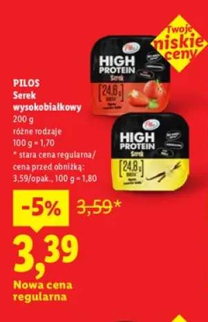 Serek wysokobiałkowy Pilos