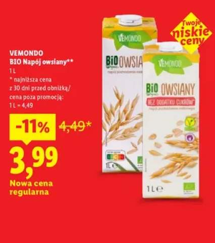 Napój owsiany Vemondo
