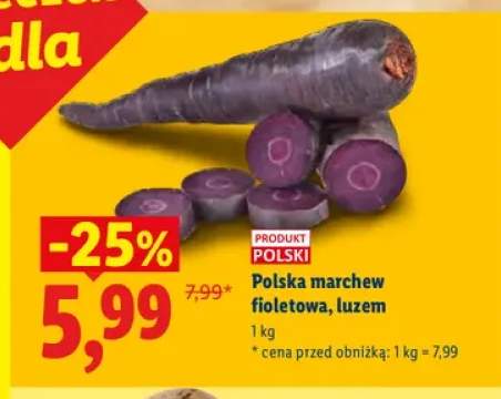 Marchew fioletowa polska luzem