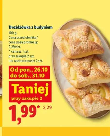 Drożdżówka z budyniem