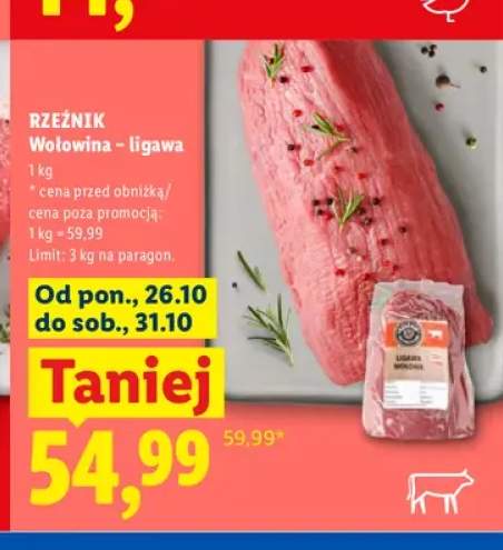 Wołowina ligawa Rzeźnik