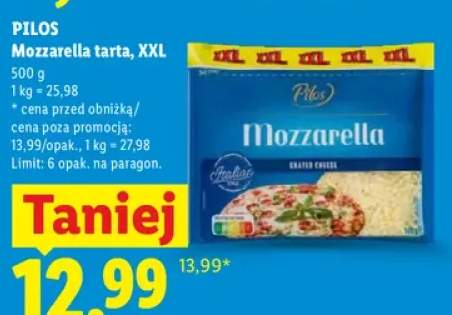 Ser mozzarella tarta XXL Pilos