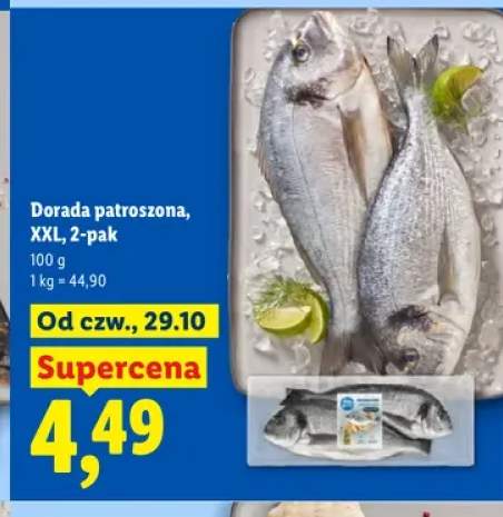 Dorada patroszona XXL 2-pak