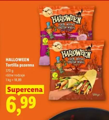 Tortilla pszenna Halloween