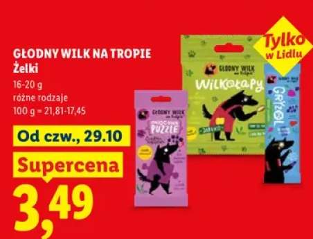 Żelki Głodny Wilk na Tropie