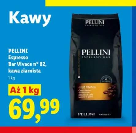 Kawa ziarnista Pellini Espresso Bar Vivace n° 82