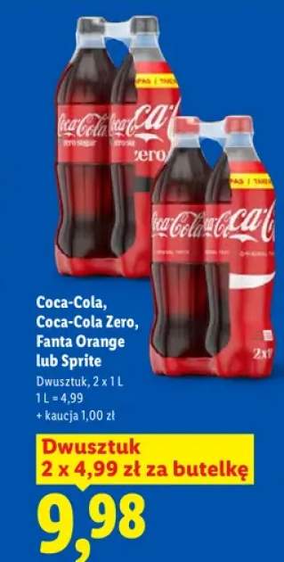 Napój gazowany Coca-Cola 2-pak +3 warianty
