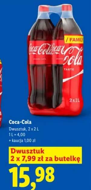 Napój gazowany Coca-Cola 2-pak