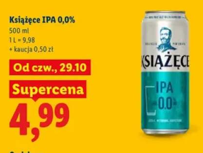 Piwo bezalkoholowe Książęce IPA