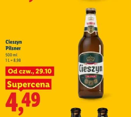 Piwo Cieszyn Pilsner