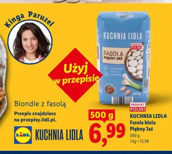Fasola biała Piękny Jaś Kuchnia Lidla