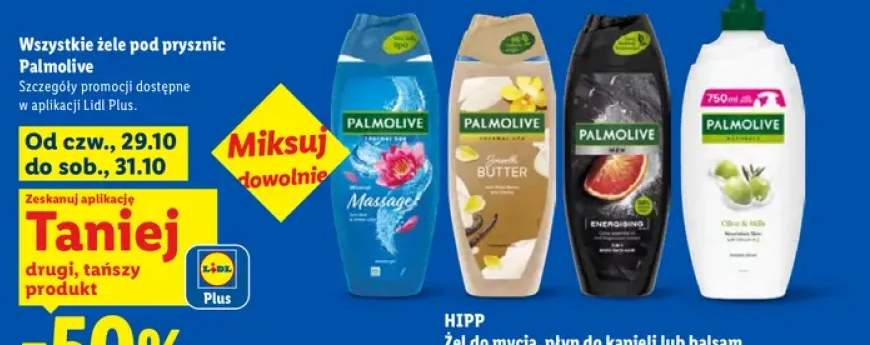 Żele pod prysznic Palmolive +4 warianty