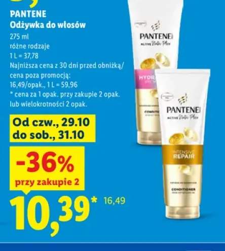Odżywka do włosów Hydra Recharge Pantene +1 wariant