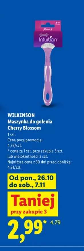 Maszynka do golenia Cherry Blossom Wilkinson