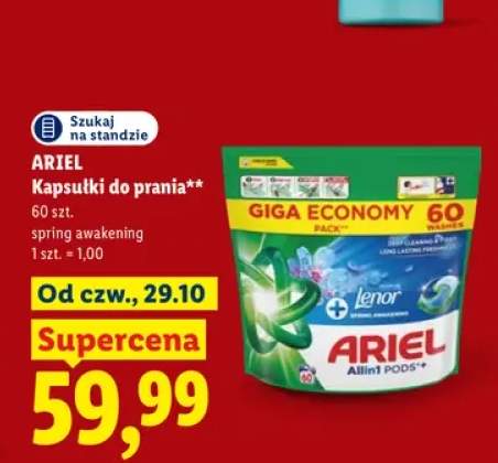 Kapsułki do prania spring awakening Ariel