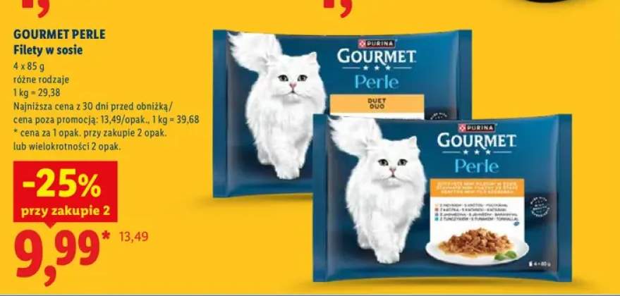 Filety w sosie Gourmet Perle 4-pak
