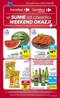 Okładka gazetki Carrefour