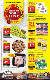 Okładka gazetki Biedronka