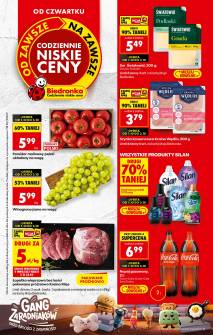 Okładka gazetki Biedronka